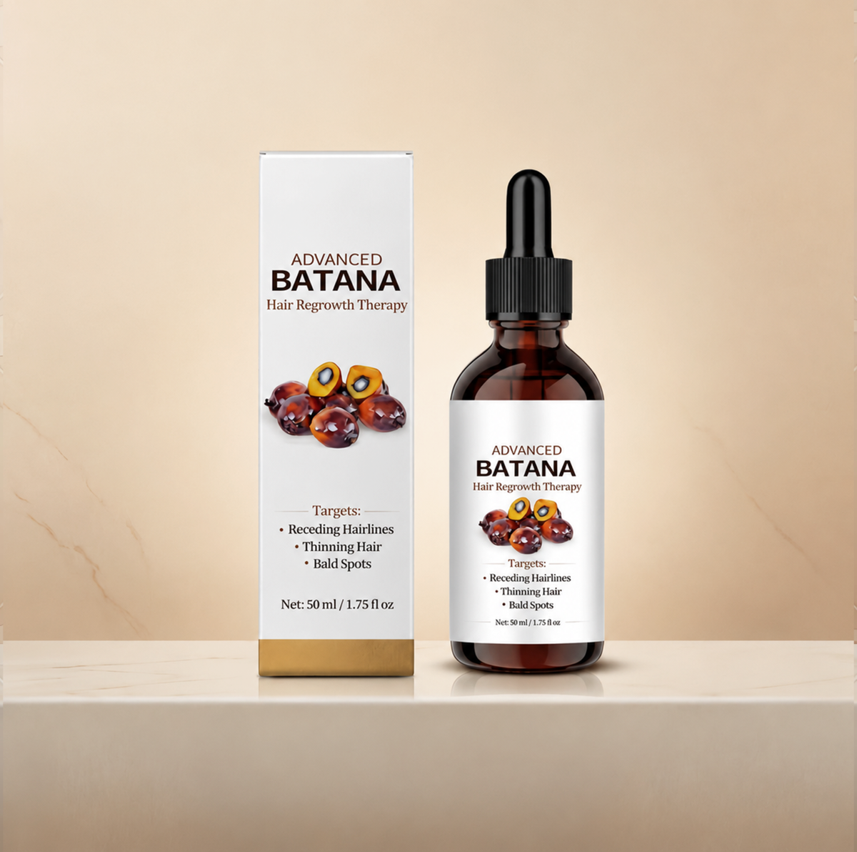 Advanced Batana Oil Hair Regrowth Therapy | Reverse Thinning Hair & Receding Hairline🌱