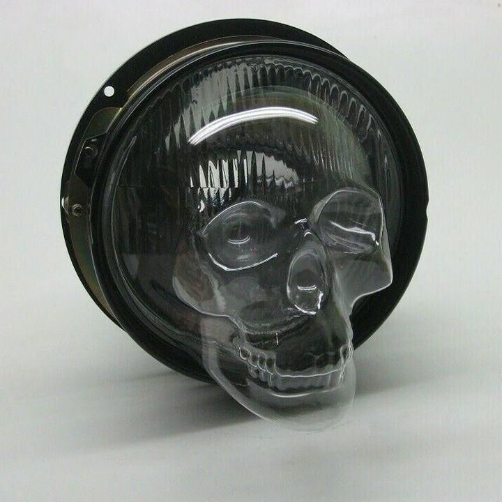 (🔥 - 45% OFF)Skull Headlight Cover