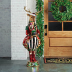 LED Holiday Glam Reindeer Nutcracker