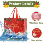 🔥🎄 Christmas Gift Bags Large Reusable Tote Bags
