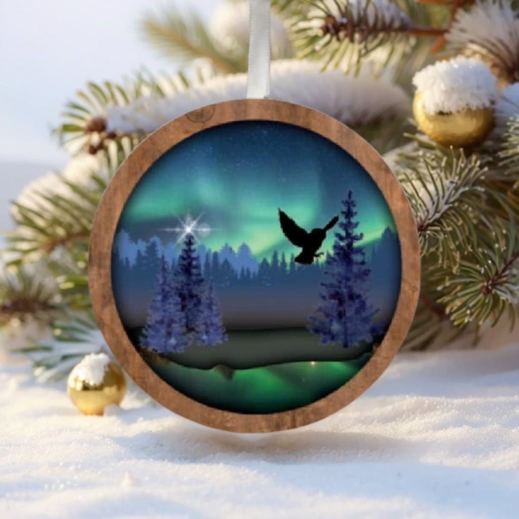 🌲2024 Northern LightsChristmas Ornaments