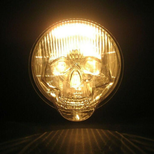 (🔥 - 45% OFF)Skull Headlight Cover