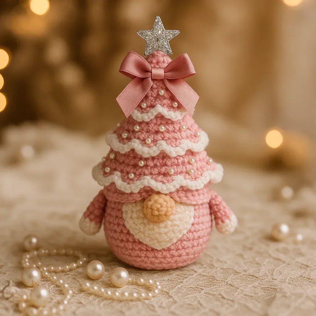 🎁DIY Crochet Christmas Tree Gnome Kit