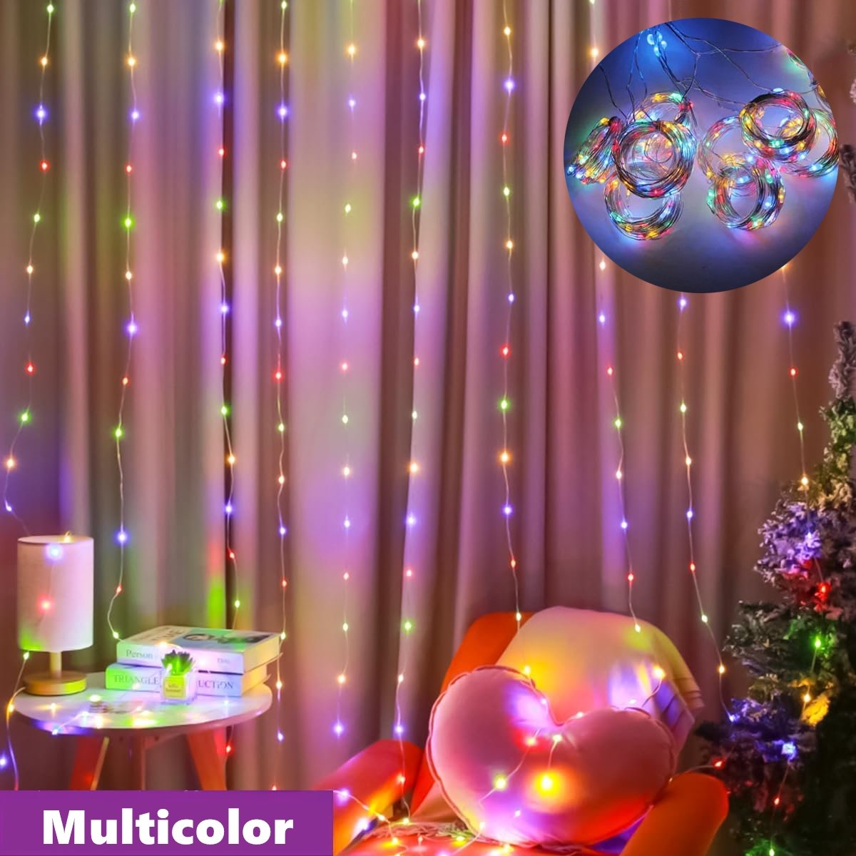 🔥LED Curtain Fairy Lights