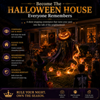 Flowing LED Halloween Yard Light