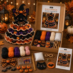 🎃 Halloween Crochet Tabletop Decor DIY Kit