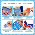 Gingerbread Snowman House Diamond Painting