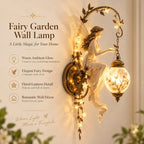 Enchanted Fairy Blossom Lantern Wall Light