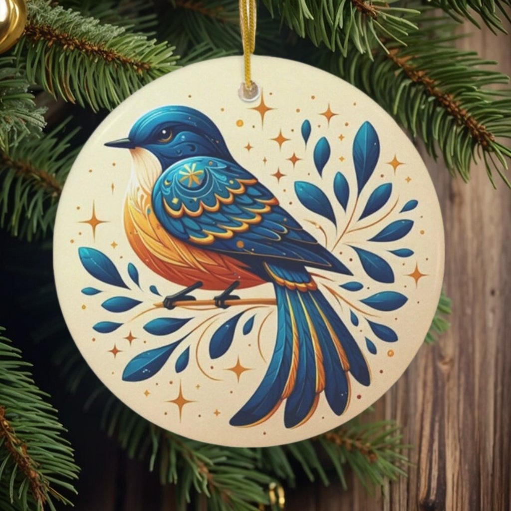 🔥Bird Of Many Colors Christmas Ornaments