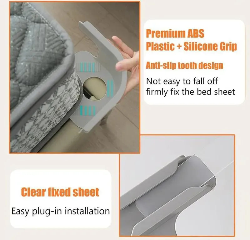 4-Pack Heavy Duty Bed Sheet Clips🔥🌟