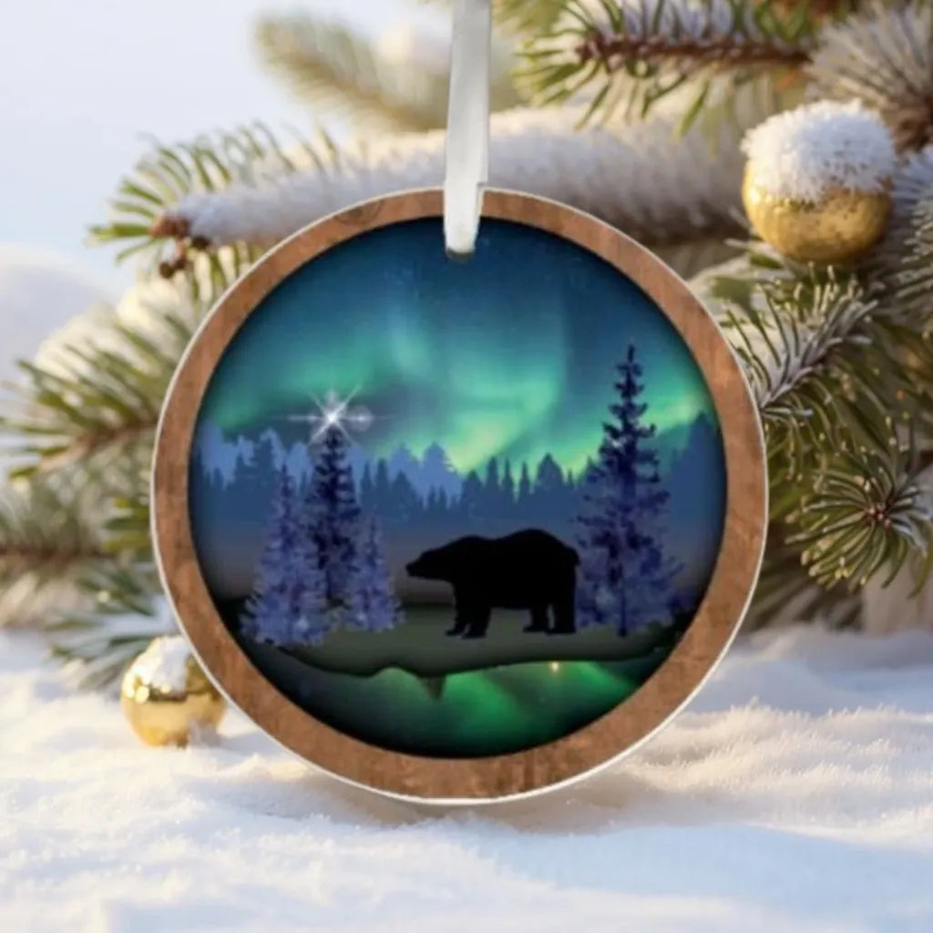 🌲2024 Northern LightsChristmas Ornaments
