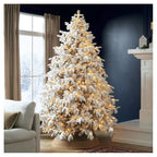 Snowfall Flocked Tree