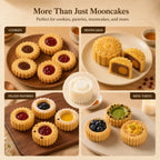 🍪 6-Shape Hand-Press Pastry Mold Set