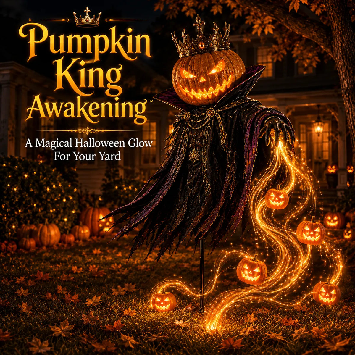 Flowing LED Halloween Yard Light