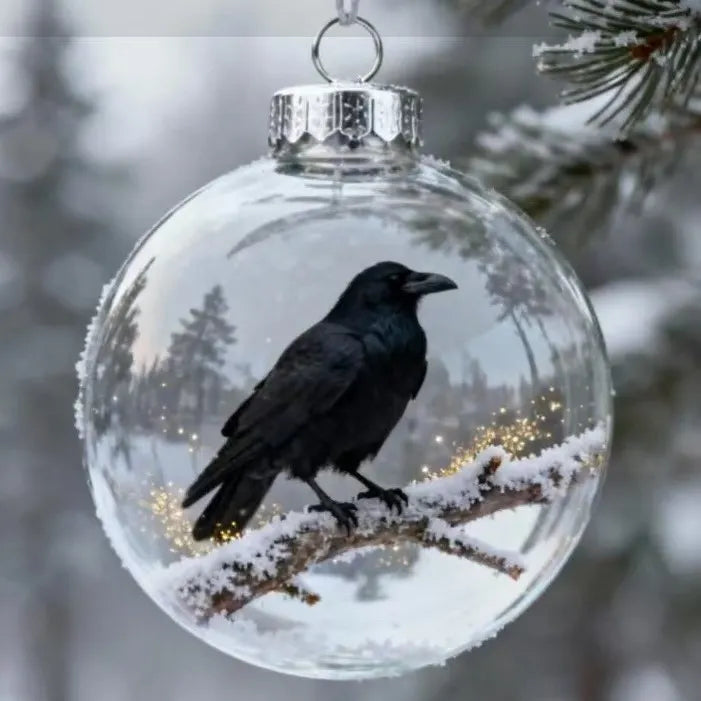 🐦Nature’s Birds Crystal Glass Ornament Gift Set