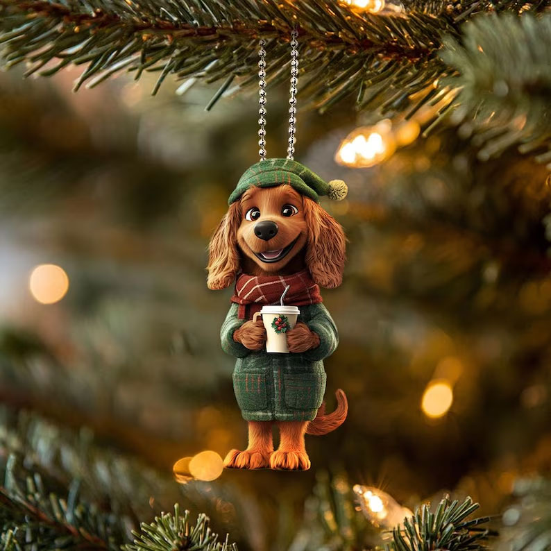 Funny Dog Ornament
