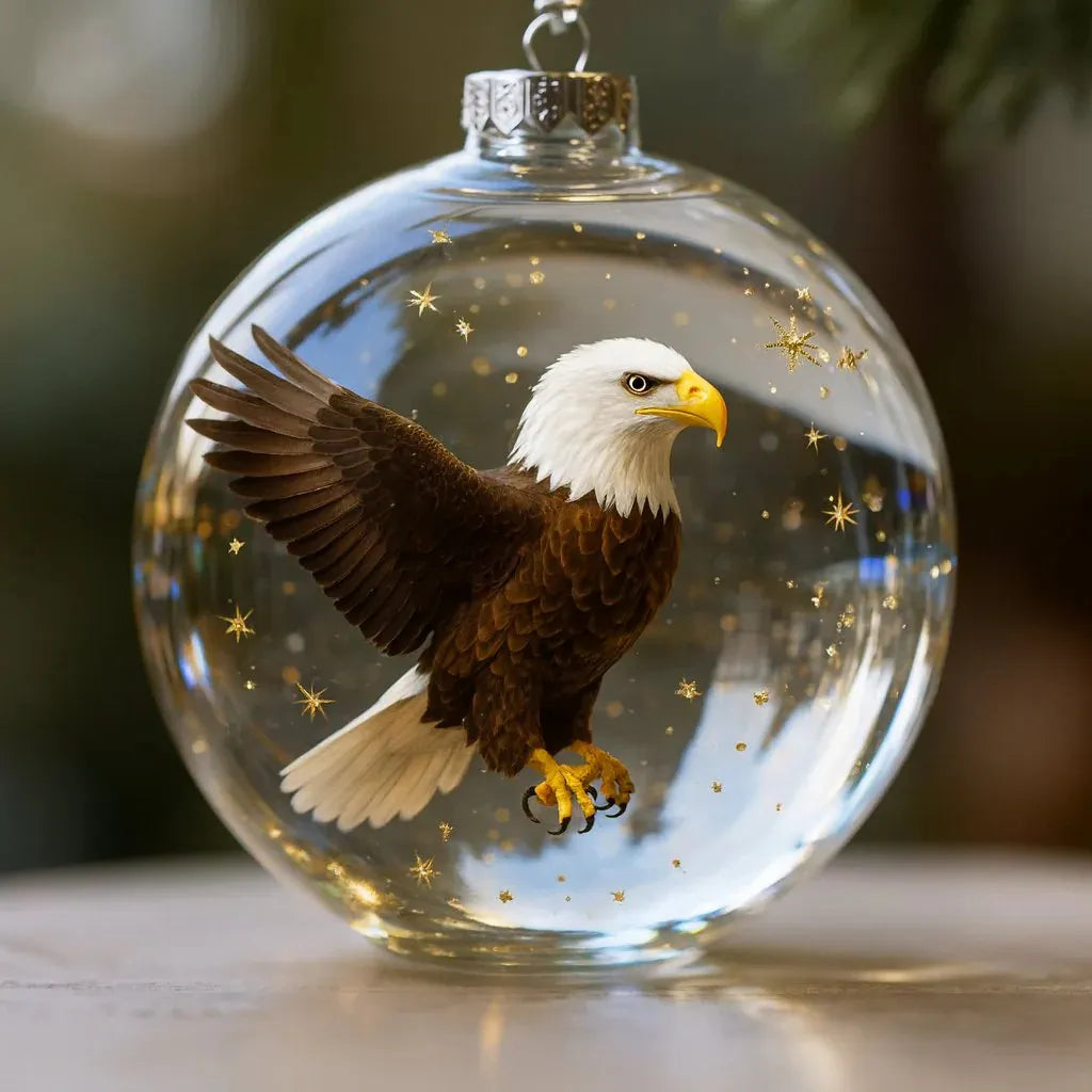 🐦Nature’s Birds Crystal Glass Ornament Gift Set