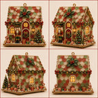🏡 Beginner-Friendly DIY Glowing Coastal Glass-Style Christmas Cottage Kit Collection