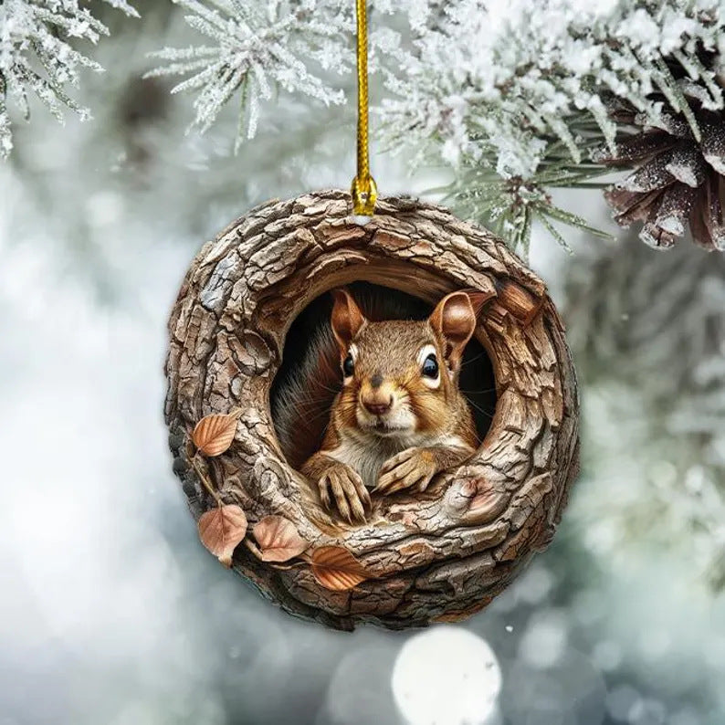 Animal Christmas Ornament