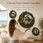 🌊 🔱Vintage Ocean Theme Wall Decor Collection