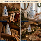 🎄Beginner-Friendly DIY Beaded Christmas Tree Craft Kit Collection