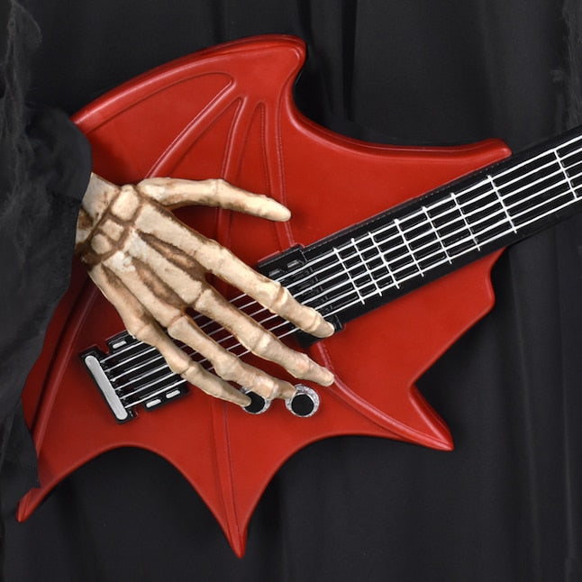 6-ft Bluetooth Reaper Band LED Guitar Player Animatronic