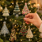 DIY Christmas Tree Beaded Ornament Kit
