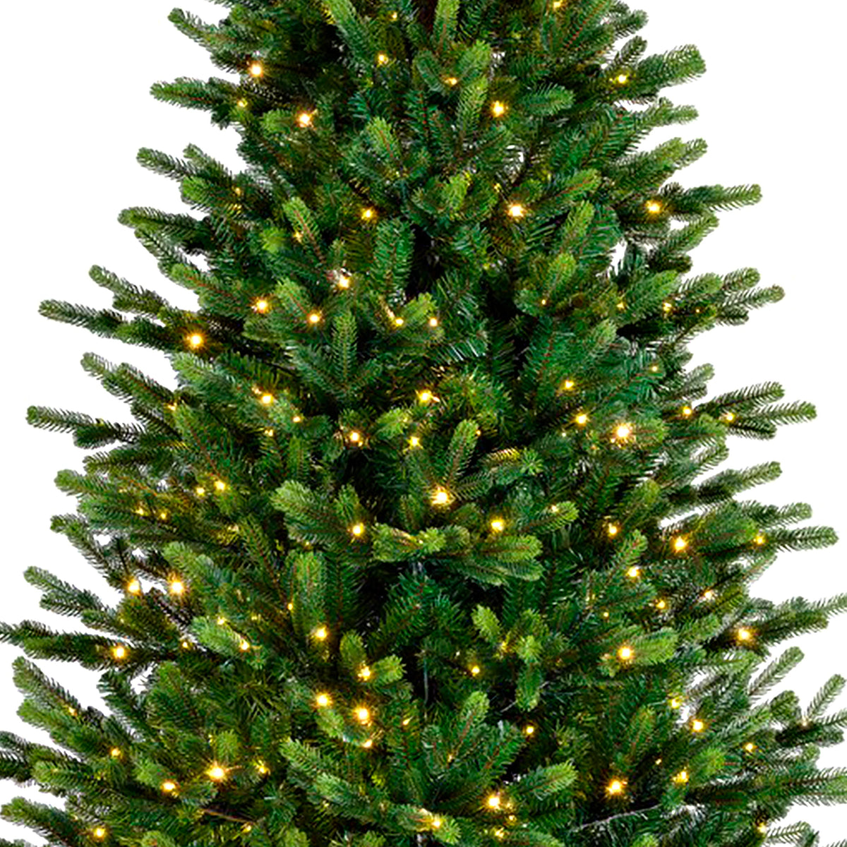 7'3" Sussex Fir Christmas Tree with Warm White and Color-Changing LEDs