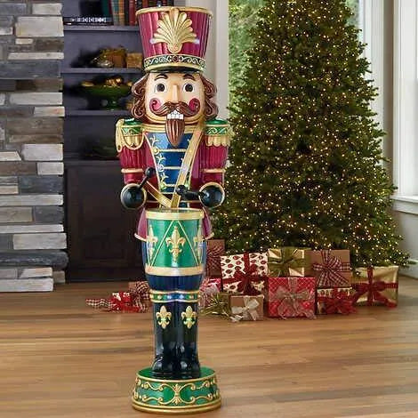 Evaxo 6' Musical LED Nutcracker