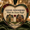 ✨ Heartfelt Stained-Glass Style Christmas Ornaments | The Perfect Holiday Gift for Everyone You Love ❤️🎄