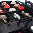 🎄✨ 120-Piece Christmas Ornament Storage Box – 5 Removable Trays & Adjustable Dividers