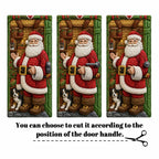 3D Christmas front door decoration