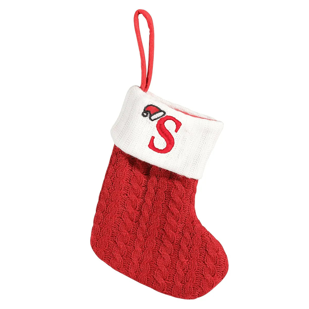 🎅Mini Initial Christmas Stocking