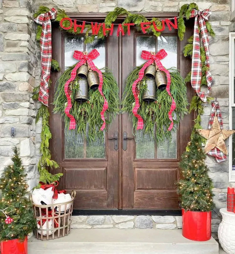 Christmas Vintage Bell Wreath🔔