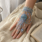 🌊 DIY Ocean Beaded Hand Bracelet Kit