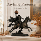🎃🏇Midnight Chase Headless Horseman Statue