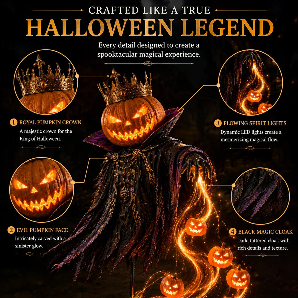 Flowing LED Halloween Yard Light