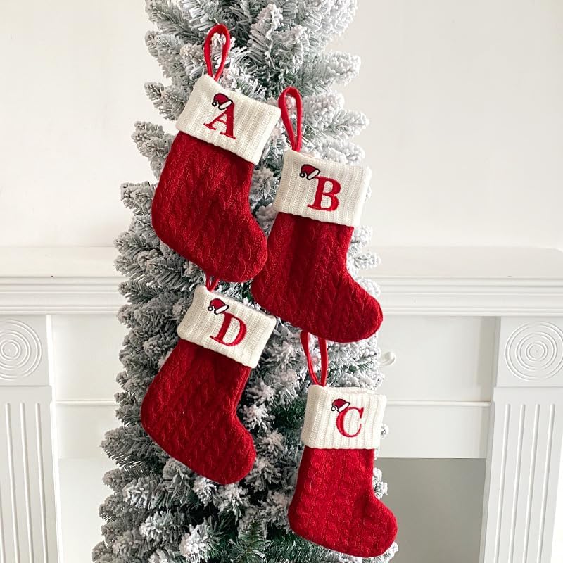 🎅Mini Initial Christmas Stocking