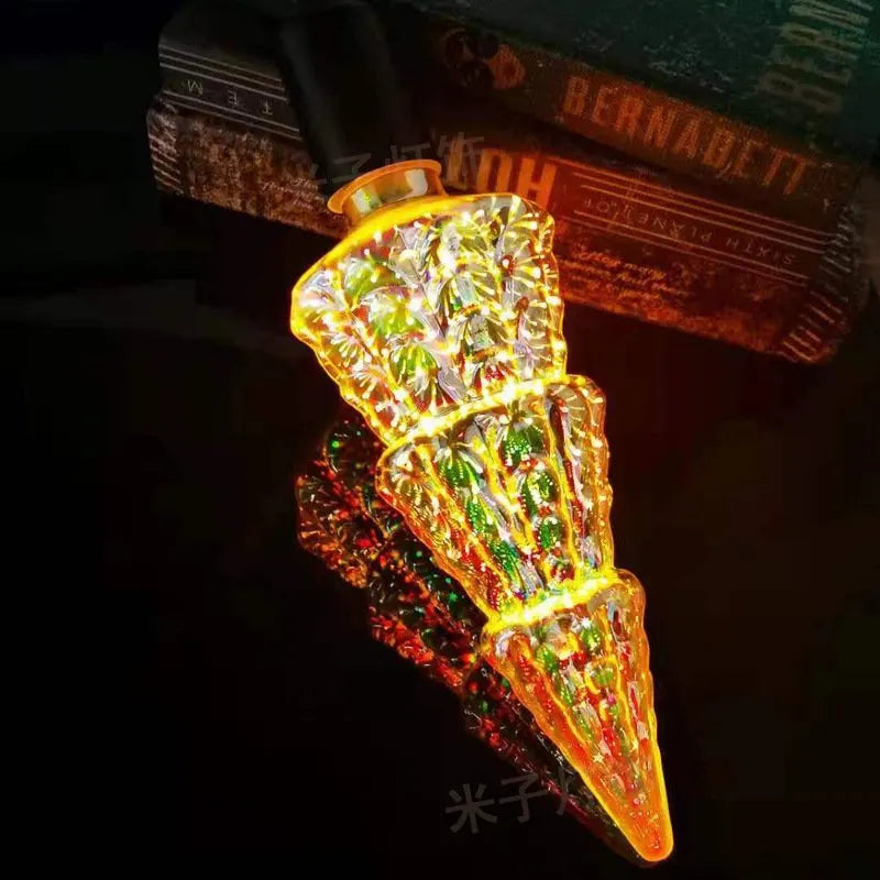 3D Fireworks LED Light Bulb🔥