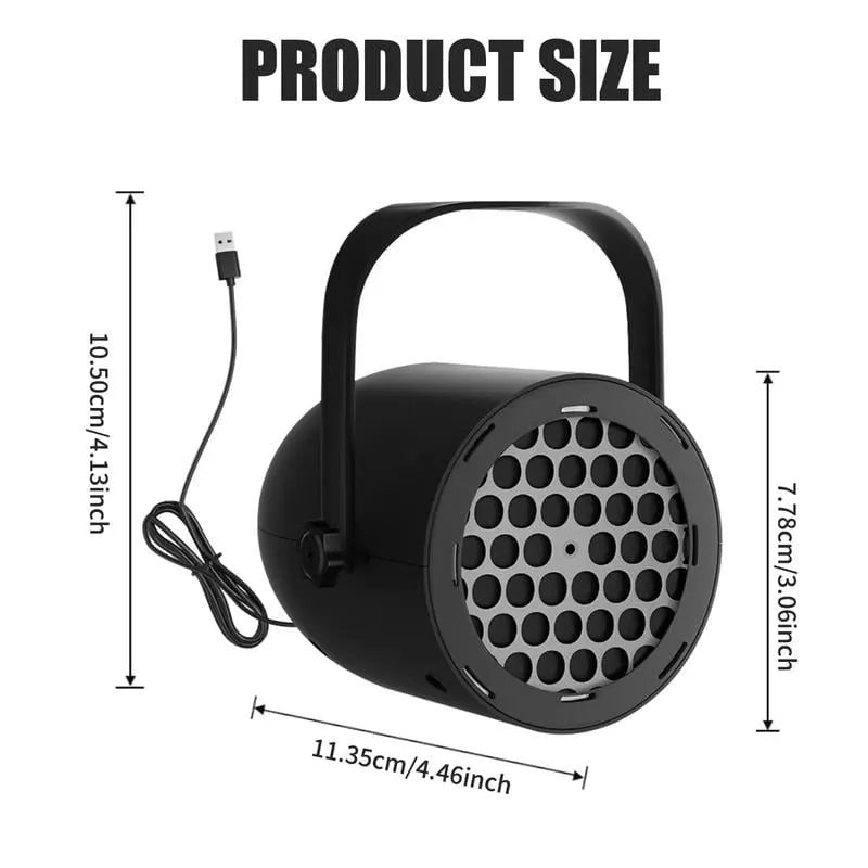 ✨ Christmas Projection Lamp – 5V/1A USB Powered ✨