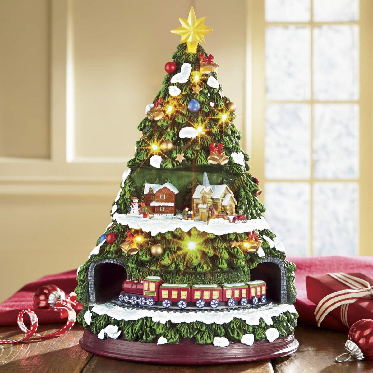 Lit Musical Animated Holiday Express