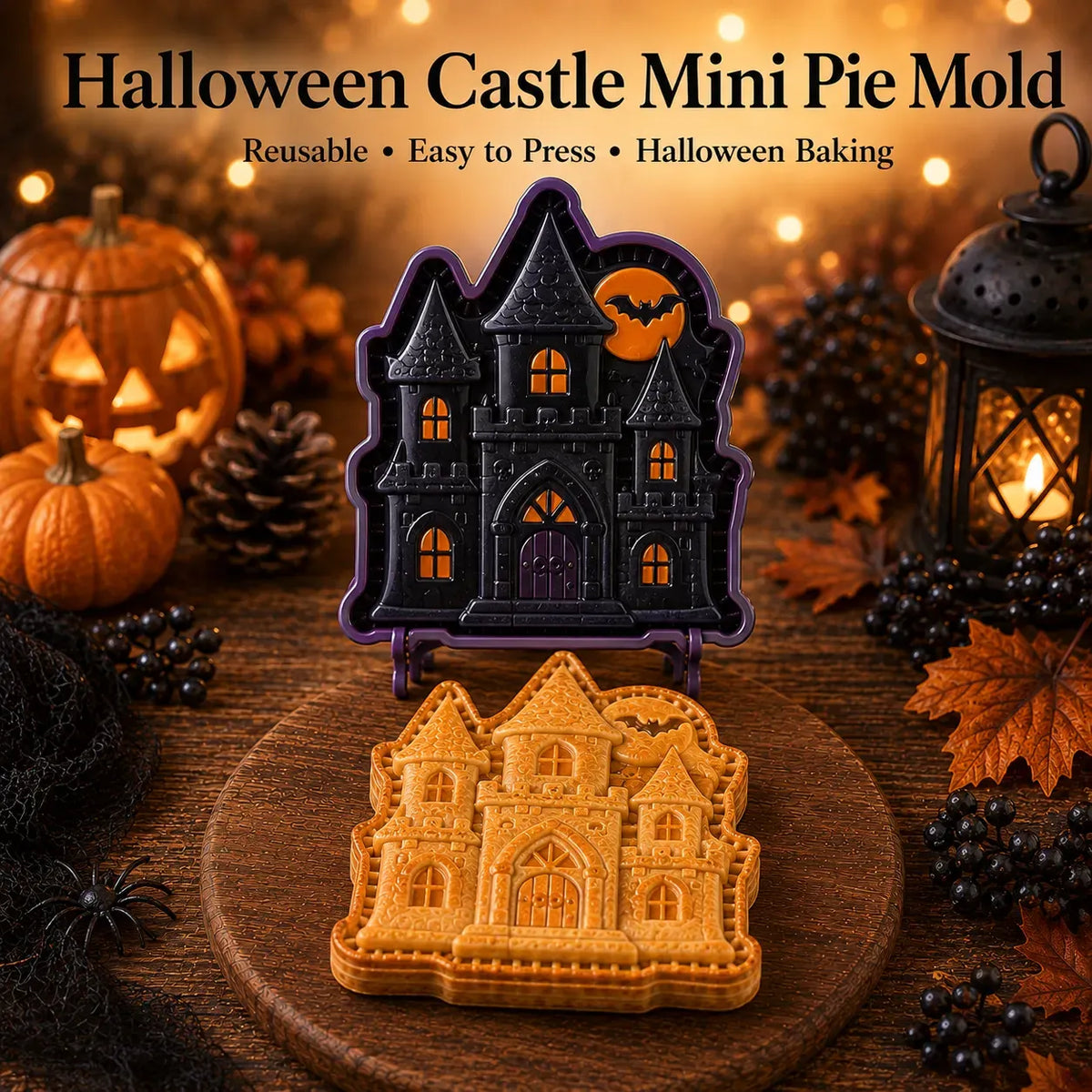 🎃 Halloween Mini Pie Mold Collection