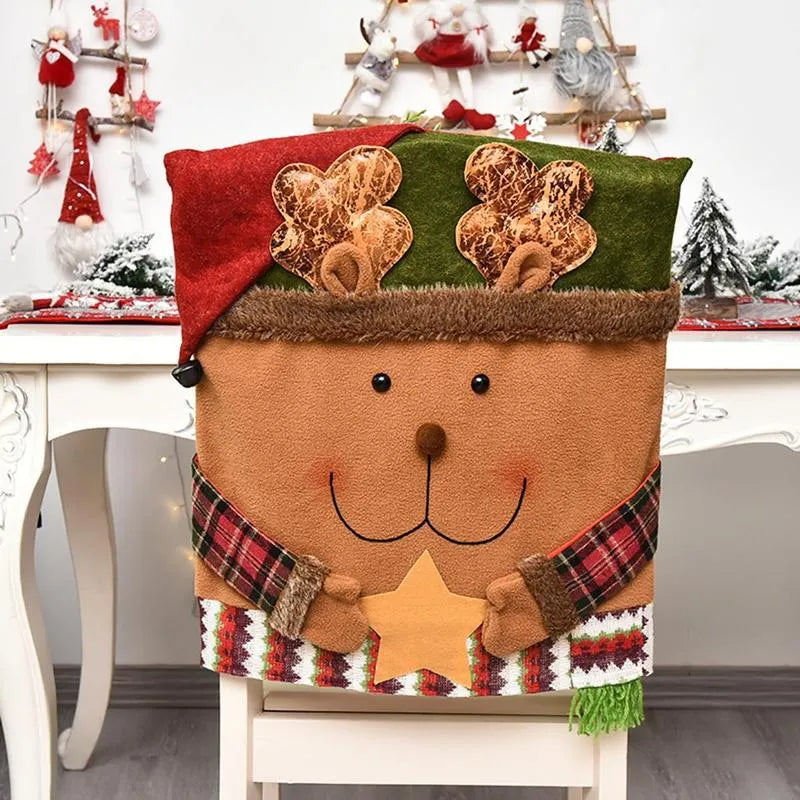 💥Christmas Themed Chair Cover