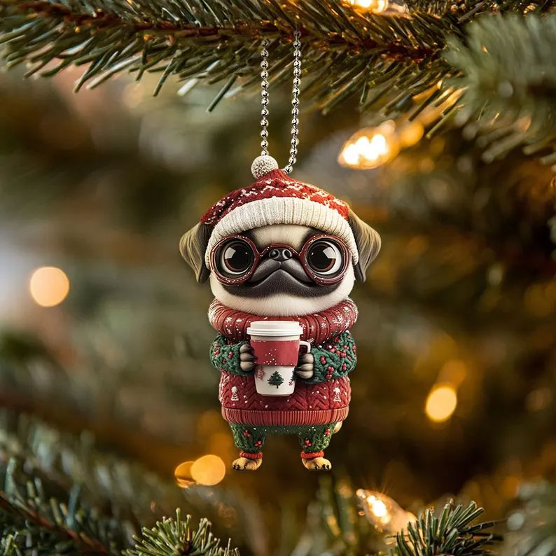 Funny Dog Ornament