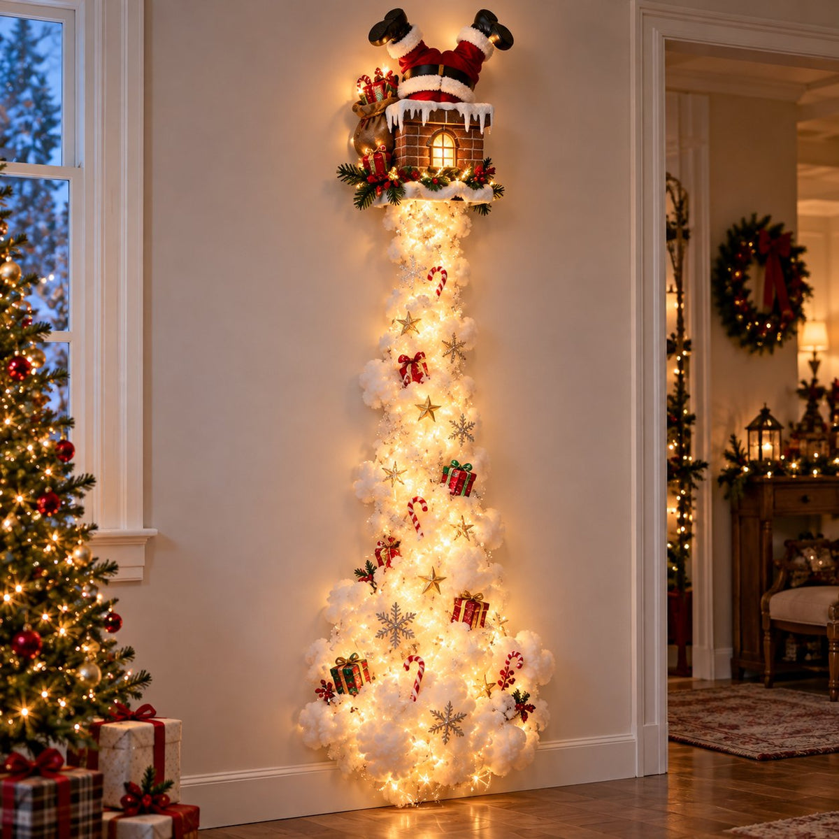 ✨Christmas Magic Trail Wall Light - Illuminated Vertical Holiday Wall Decor✨