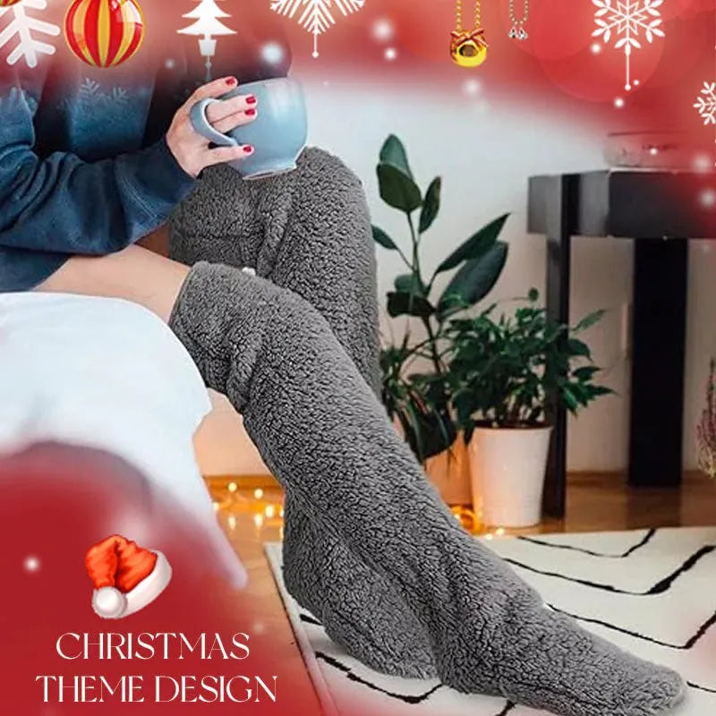 Goose Down Knee Socks For Christmas🎄