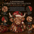 🎅Christmas Patchwork Fabric DIY Decor Kit – Stunning Results, Zero Experience Needed