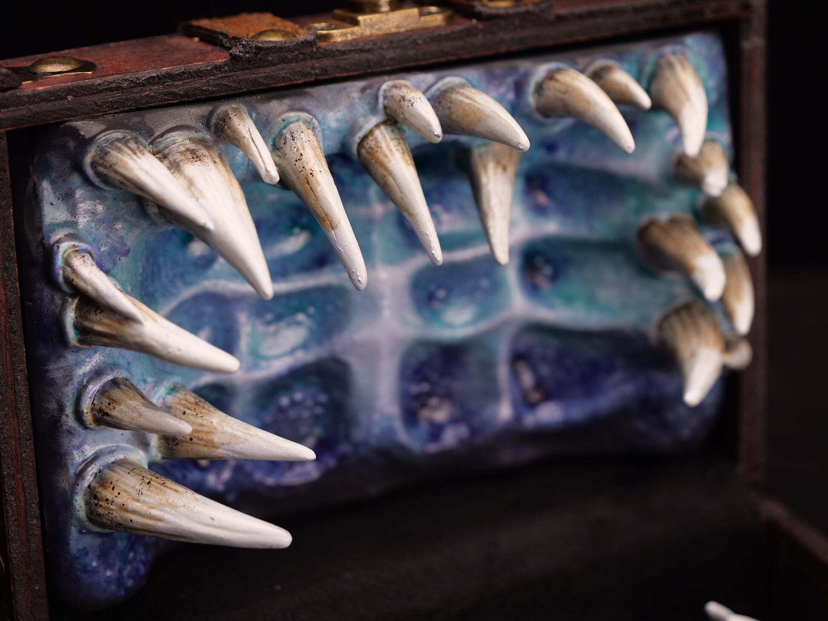 Mimic Chest Lockable Fantasy Dice Box