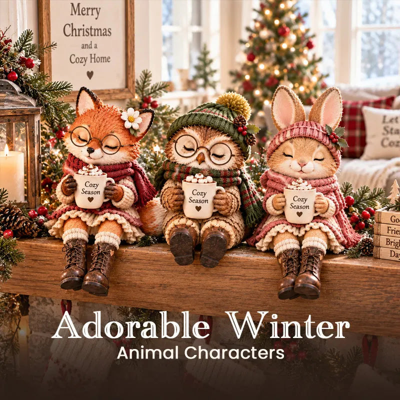 Heartwarming Christmas Animal Companion Ornaments