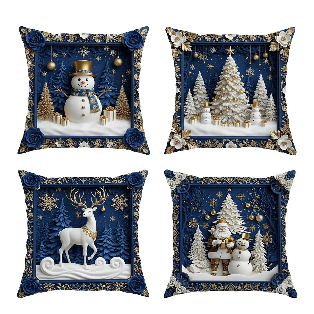 ✨Christmas Throw Pillow Cover for Couch–Cozy Holiday Decor🎅